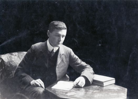 CS Daley portrait photograph as a young man.