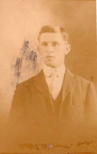 Young man, unidentified.