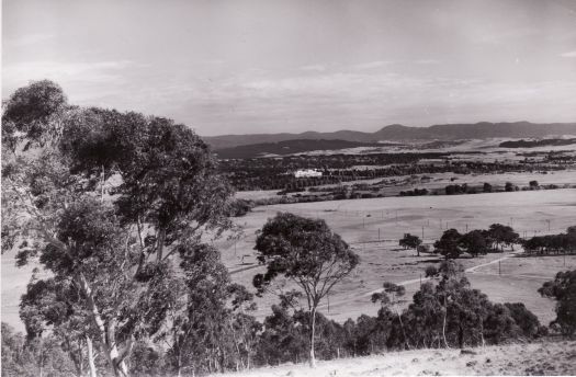 View from Mt Pleasant to Parliament House