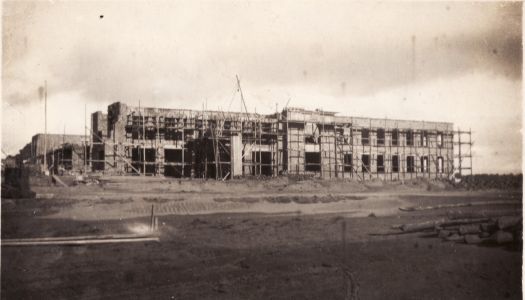 Parliament House under construction