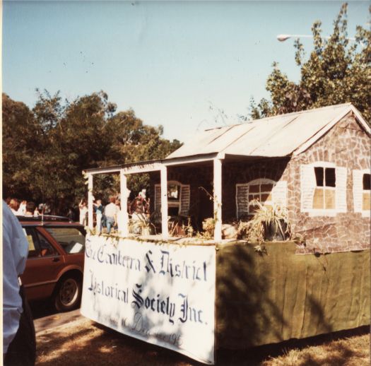 Canberra Day Festival - CDHS Blundells Cottage float