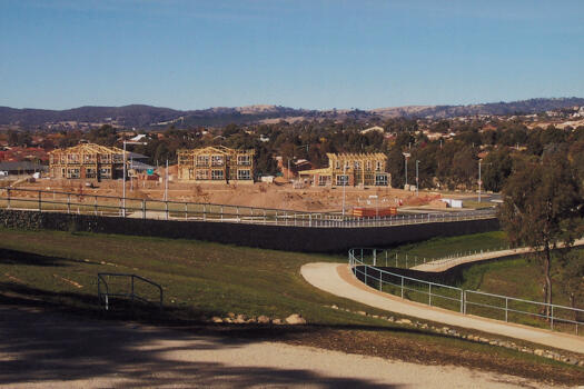West of new Bonython past Don Dunstan Drive to houses being built on Shylie Rymill Street.