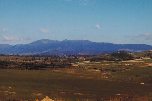 Panorama from Misery Hill (Barrer Hill), Molonglo