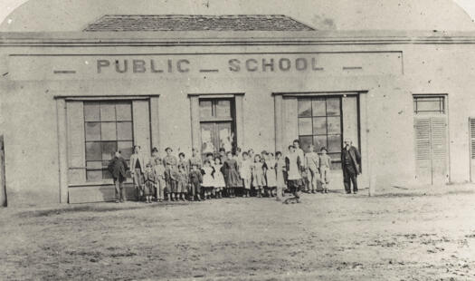 Located in Abraham Levy's former store. The teacher is William. T 'Daddy' Holland.