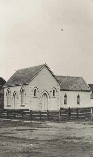 Shows the substantially extended building opened in November 1867.