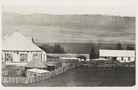 The conservatory was built in 1862 but photograph date and photographer unknown.