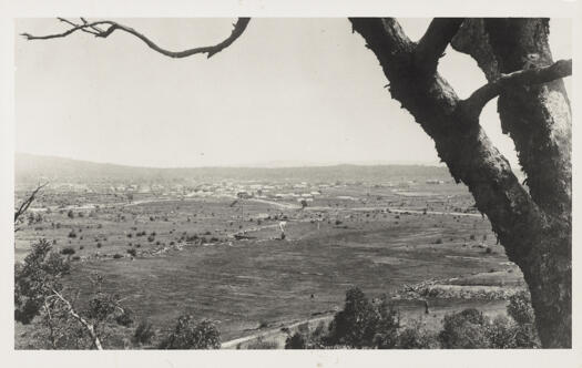 View of Queanbeyan taken from Bungendore Hill